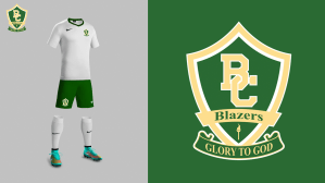 Boca Christian Soccer Logo Design