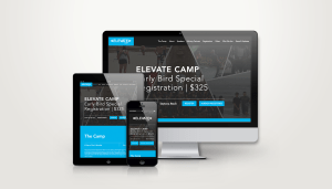 Creative Leif | Elevate Camp Website Design